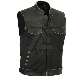 Chaleco de Motociclista Premium y Elegante para Hombre, Sin Mangas, Estilo Urbano - Product Image 2