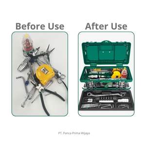 กล่องเครื่องมือคุณภาพสูง ISKU สแตนเลสขัดเงา ขนาด 20 นิ้ว แข็งแรงทนทาน พร้อมกุญแจล็อค 45x22x19 ซม. รับผลิตแบบ OEM สำหรับเก็บอุปกรณ์ในโรงงาน - Product Image 3