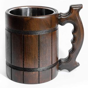 Taza de Madera Natural Duradera de Calidad de Exportación, Ecológica, para Café, Té y Bebidas Frías, Disponible para la Venta - Product Image 1