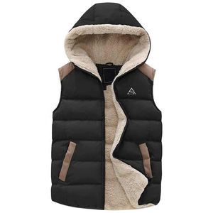 Chalecos de Diseño Personalizado para Hombre, Chaquetas de Invierno a la Moda, Cortavientos para Exteriores, Chaleco Cálido Acolchado - Product Image 1