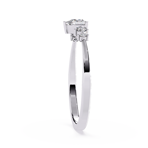 Bijoux Loista avec diamant cultivé en laboratoire certifié GIA IGI CVD VVS, anneaux en or massif, bague de fiançailles, bijoux pour femmes - Product Image 3