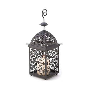 Lanterne à bougie en cage à oiseaux marocaine de la meilleure qualité, disponible en différents modèles et tailles pour une utilisation intérieure et extérieure auprès d'un fournisseur de confiance - Product Image 1