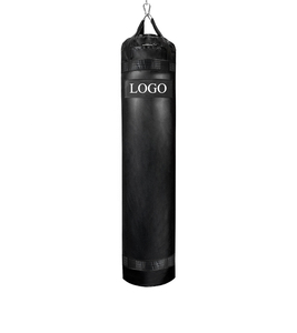 Saco de Boxeo Profesional Boerllon, Cubierta de Cuero, Relleno de Algodón, para Entrenamiento de Boxeo y Kickboxing, Ligero y Ecológico - Product Image 3