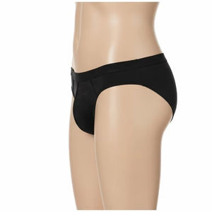 Quick Dry Embossed Thong Panties <b>for</b> Adults <b>Nylon</b> Spandex Soft Stretch Seamless Design Moisture Wicking Underwear <b>for</b> Daily Wear - Product Image 1