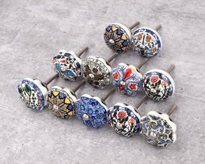 Bouton de porte en céramique, boutons de placard en céramique de haute qualité pour portes de meubles en bois - Product Image 4
