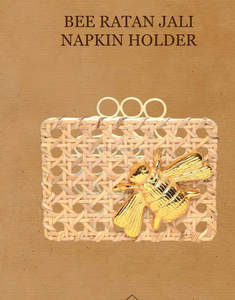 Porte-serviettes et mouchoirs écologique Ratan Jali moderne fabriqué à la main pour la salle de bain et la cuisine à bas prix - Product Image 3