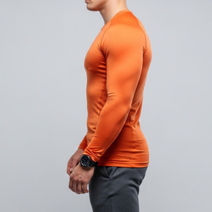 REXFIT SPORTS Camisetas de Manga Larga para Hombre, Material de Punto Suave, OEM, Ropa Deportiva y Casual - Product Image 3