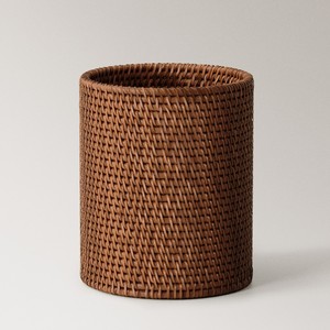 Estuche de lápices de ratán natural para niñas y niños, cestas organizadoras de escritorio más vendidas, portalápices. - Product Image 6