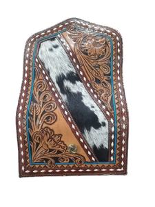 Artisan Hand Tooled Women's <b>Leather</b> Executive <b>Bag</b> Genuine <b>Leather</b> Bohemian Style Summer Spring Autumn Daily Travel Use Zipper - Product Image 3