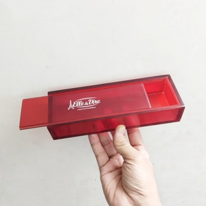 Juego de Dominó de Acrílico de Lujo con Caja de Almacenamiento, Logotipo Personalizado, Fichas de Resina Transparente, Juego de Dominó Premium, Regalo para Adultos, Hotel, Casino - Product Image 4