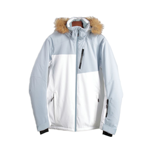Chaqueta de Esquí Impermeable y Cortavientos para <span class=keywords><strong>Hombre</strong></span>, Chaqueta de Snowboard con Forro de Piel Extraíble en la Capucha Desmontable, de Proveedor Chino - Product Image 3