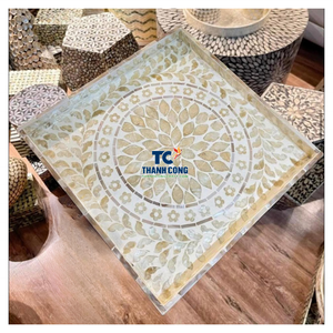 OEM Factory MOTHER OF PEARL <b>TRAY</b> Luxury Home Styling PEARL DISPLAY <b>TRAY</b> Vietnam - Product Image 1