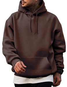 Wholesale 100% Cotton Men's Pullover Hoodie Custom Dropped Shoulder Casual Style Oversized Streetwear Pullover Hoodies <b>for</b> Men - Product Image 2
