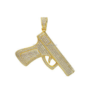 Custom Statement Pendant In 925 Sterling <b>Silver</b> With Premium Moissanite Diamond Stone Setting - Product Image 6