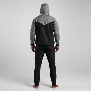 2026 Vente en gros directe usine, Combinaison de sudation fitness économique en PVC à blocs de couleur, pour la perte de poids et le sport, pour hommes et femmes - Product Image 6