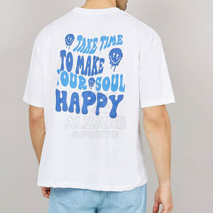 Vente directe d'usine, t-shirts imprimés pour hommes, légers, surdimensionnés, t-shirts imprimés pour hommes - Product Image 2