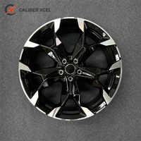 جنوط سيارات كاليبر إكسكل عالية الجودة مصنوعة من سبائك الألومنيوم 6061-T6 بخمسة أذرع مزدوجة، مقاس 20-24 بوصة، PCD 5x112 لسيارات بي إم دبليو وأودي ومرسيدس بنز