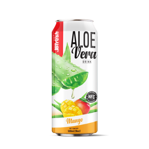 OEM/ODM mejor calidad Nawon jugo de aloe vera con bebida de mango 500ML lata suave Dink NFC Vietnam fabricante de alimentos y bebidas - Product Image 1