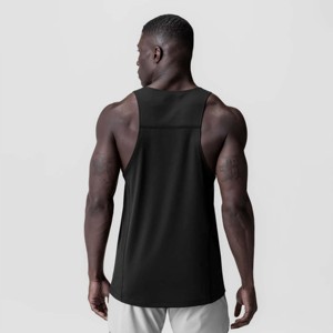 Camiseta sin mangas para hombre, ajustada, transpirable, para entrenamiento, chaleco deportivo, servicio OEM ODM disponible hoy - Product Image 2