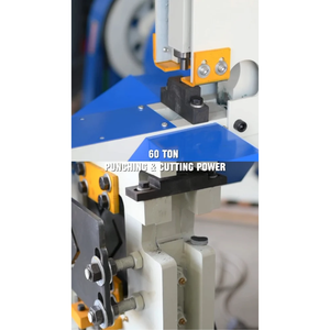 เครื่องตัดเหล็กอุตสาหกรรมหนัก 10BH แบบไฮดรอลิก สำหรับเจาะ ตัด และทำรอยบาก ขนาด 36-120 ตัน อุปกรณ์สำหรับงานโลหะ - Product Image 6