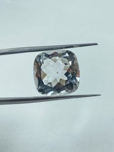Topacio Blanco Natural de Primera Calidad, Gema Suelta de 28.40 Quilates y 14 mm, Corte Personalizado para Joyería - Product Image 4