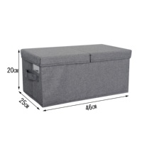 MA42 boîte de rangement pliable en tissu avec 12 compartiments organisateurs de tissu organisateur de placard