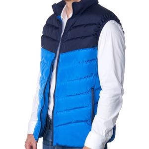 Chaleco Acolchado Impermeable de Invierno 2026 para Hombre, Unisex, con Cierre, Exterior de Poliéster/Nailon, Relleno, Logotipo Frontal Personalizado, Ropa Exterior Informal - Product Image 3