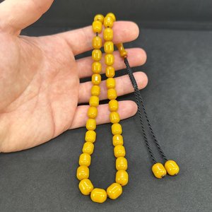 Rosario Islámico Hecho a Mano con Resina Impermeable, Misbaha, Tasbih Religioso, Regalo de Ramadán y Eid, Decoración para el Hogar, Ángel Circular - Product Image 4