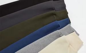 Sweat à capuche épais en molleton de coton vierge 350-500 g/m² de qualité supérieure, coupe classique, respirant, avec poche, pour fabricants de streetwear - Product Image 4