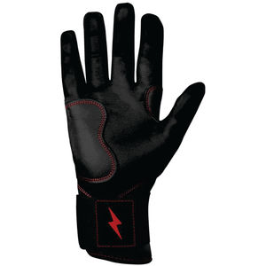 ถุงมือตีเบสบอลรุ่น Replica Bruce Bolt Premium Pro Black Series แบบข้อมือยาว สีชมพูและสีเขียวอมฟ้า ทำจากหนัง Cabretta 100% หนา 0.9 มม. - Product Image 2