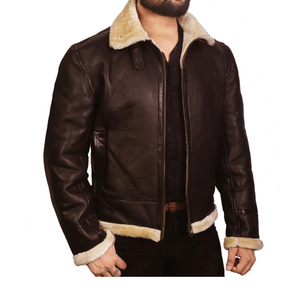 Your Own <b>Leather</b> Fashion <b>Jackets</b> High Quality Breathable Warm <b>Men</b> <b>Leather</b> <b>Jacket</b> In Reasonable Price - Product Image 1