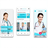 Aplicación Móvil para el Cuidado de la Salud que Conecta a Pacientes y Médicos, Solución de Telemedicina Rápida y Segura, Linux MAC, Internet, en Stock
