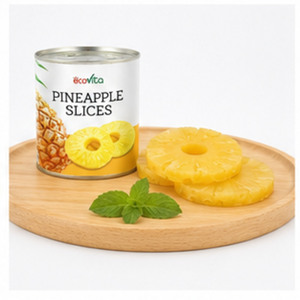 Tasty Made In Vietnam Top Notch Quality Hot Sale Factory Price <b>Pineapple</b> Rings in <b>Light</b> Syrup Packed in 20oz Can - Product Image 4
