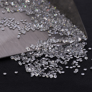 Diamants Moissanite Blancs Brillants de Laboratoire, Taille Brillant, Effet de Couleur/Feu, Petites Tailles, Vente en Gros, Direct Usine, 1-7mm - Product Image 2