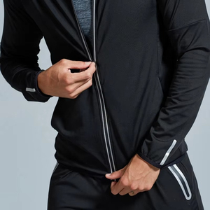 Survêtements de jogging vierges en molleton technique de haute qualité pour hommes, en coton et polyester, personnalisables, vente en gros - Product Image 6