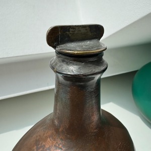 Bouteille d'eau en cuivre pur à 100 % de qualité supérieure, anti-fuite, design sans soudure, pour les bienfaits pour la santé, écologique, artisanale. - Product Image 5