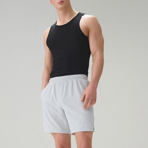 Pantalones Cortos Deportivos para Hombre a la Moda, Pantalones Cortos Deportivos Transpirables para Entrenamiento, Venta Caliente, Pantalones Cortos Transpirables para Hombre Hechos a Medida con MOQ Bajo - Product Image 3