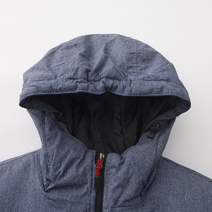 OEM Custom Unisex Hooded Padded Jacket, Lightweight Quilted <b>Winter</b> <b>Coat</b> with High Neck Hood and Side Zip Pockets, <b>Warm</b> Outdoor - Product Image 3