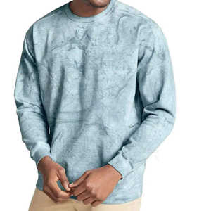 Sudadera con capucha de forro polar para hombre, 100% algodón de alta calidad, gruesa, de manga larga, impermeable y transpirable para el invierno. - Product Image 1