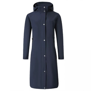Abrigo de lana impermeable para equitación, cortavientos, chaqueta de invierno para mujer, precio al por mayor - Product Image 3