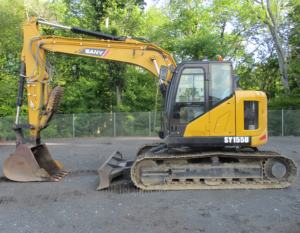 2021 SANY SY155U Excavadora hidráulica sobre orugas usada de alta calidad Componente de núcleo de motor Mitsubishi listo para Envío Mundial - Product Image 3