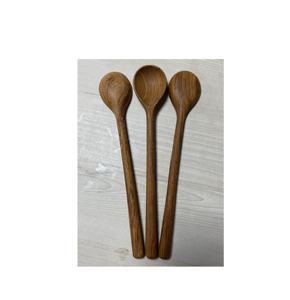 Cuchara de madera para cocinar y servir, hecha a mano de madera de haya natural, duradera y ecológica - Product Image 5