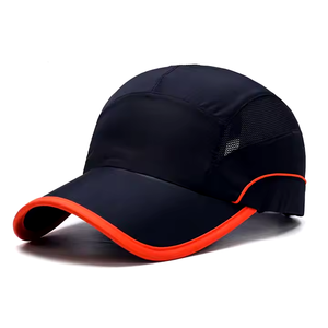 Blue Baseball Cap 6-Panel Fitted Cotton <b>Hat</b> Solid Color Casual Wear for Adults Spring <b>Summer</b> - Product Image 3