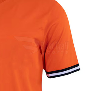 เสื้อเบสบอลสองกระดุม ผลิตจากวัสดุคุณภาพดีที่สุด สีตามสั่ง เสื้อเบสบอลสองกระดุมคุณภาพเยี่ยม - Product Image 6