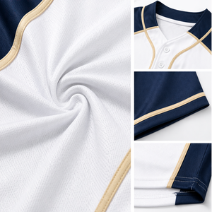 Comfortable <b>baseball</b> jersey for men with customized logo printing and quick dry performance polyester fabric - Product Image 6