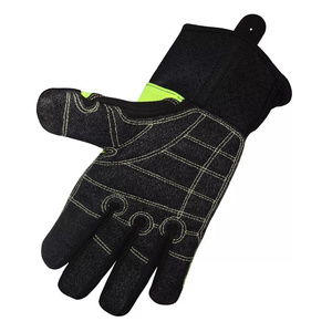 Gants de soudage en cuir synthétique de qualité supérieure, gants mécaniques en tissu aramide, résistance au coupure niveau 5, protection des mains résistante aux chocs - Product Image 5