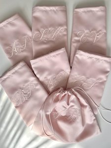 Silk Dust <b>Bag</b> Custom Embroidered Storage Pouch Jewelry Packing <b>Bag</b> <b>Gift</b> Packaging <b>Bag</b> - Product Image 4