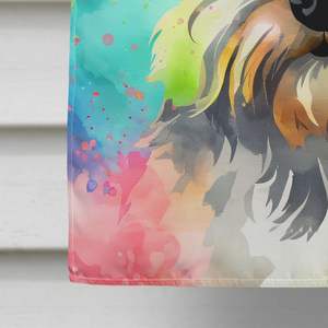 Schnauzer ขนาดใหญ่หลากสีธงบ้านฮิปปี้ดอว์ที่แขวนเสาแขนธงตกแต่งสนามศิลปะแขวนผนังทำจากโพลีเอสเตอร์ - Product Image 4