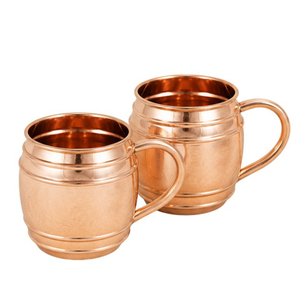 Custom Logo Hammered Moscow Mule Copper <b>Mugs</b> Set Pure Copper Cocktail Cups with <b>Gold</b> Brass Handle for Bar & Wedding Gifts - Product Image 5