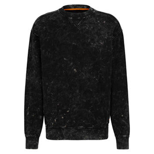 Sweatshirts 100% Cotton Oversized 380g <b>Crewneck</b> with Custom Logo Premium Quality Sweatshirts with Printing and Embroidery - Product Image 5
